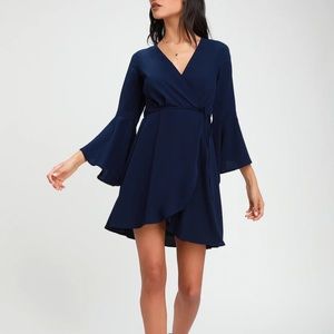 Lulus blue “Chrissy” dress